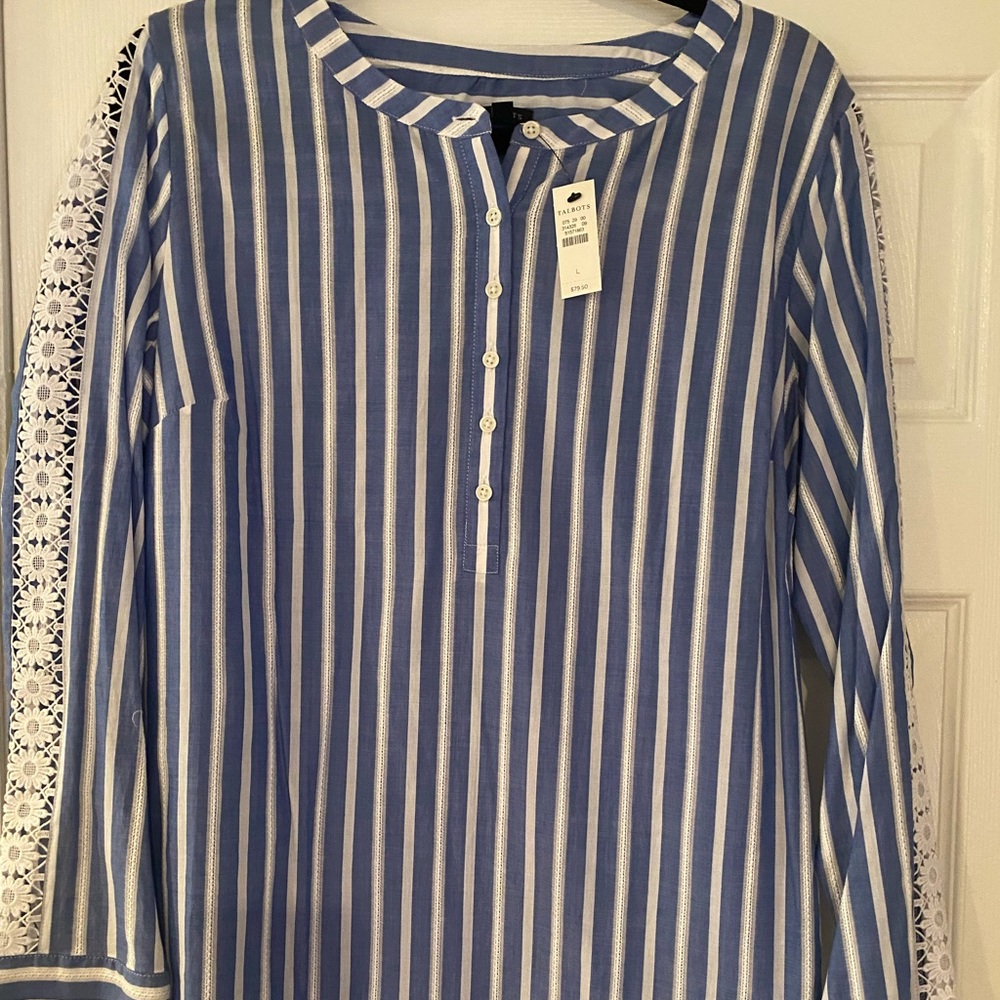 Talbots long sleeve blouse